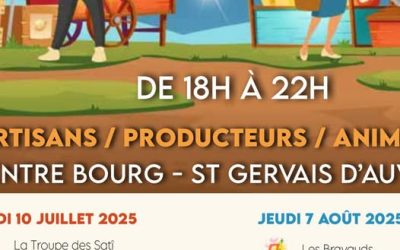 MARCHÉS NOCTURNES ÉTÉ 2025