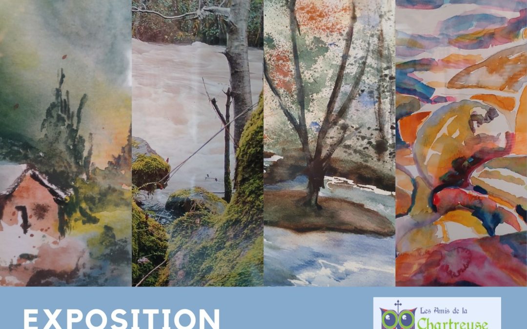 Exposition à la bibliothèque “L’eau et les pierres de la chartreuse”