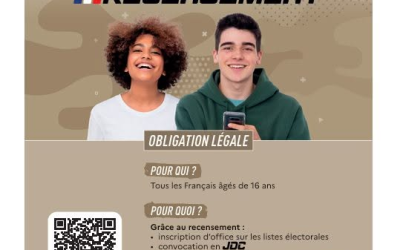 Recensement citoyen dès 16 ans