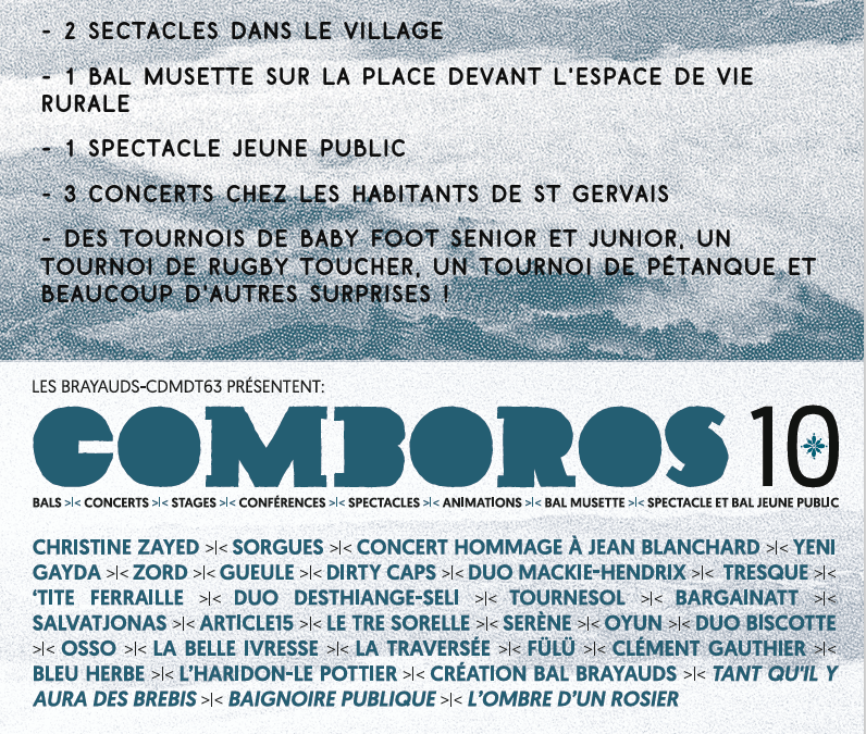 Comboros du jeudi 6 Août au dimanche 9 Août