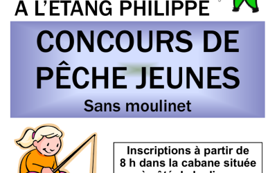 Concours de pêche le samedi 15 Août